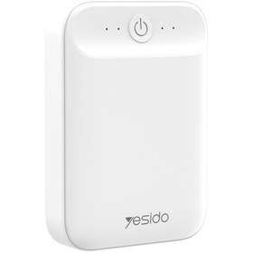 تصویر شارژر همراه یسیدو مدل YP-07 ظرفیت 10000 میلی آمپر ساعت Yesido YP-07 10000mAh Power Bank