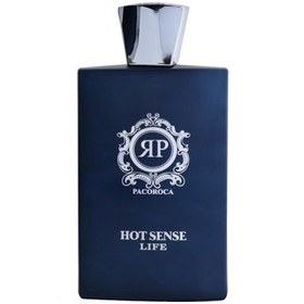 تصویر ادکلن هات سنس لایف پاکوروکا حجم 100 میل pacoroca hot sense life 100 ml