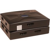 تصویر سوییچ 2 پورت KVM کی نت مدل K-SWKHM002 Knet K-SWKHM002 KVM 2-Port HDMI 4K Switch