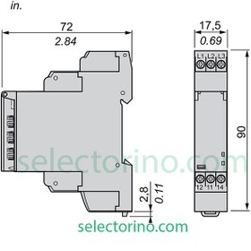 تصویر تایمر اشنایدر RE17RAMU اشنایدر Schneider Electric 