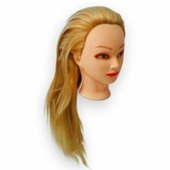 تصویر مانکن مو مخصوص شینیون و بافت مدل آمبره ا Hair mannequin for chignon and ombre texture Hair mannequin for chignon and ombre texture
