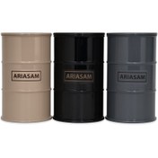 تصویر بانکه درب‌دار آریسام ۸۰۰ میلی‌لیتر مناسب نگهداری قهوه، حبوبات و مواد خشک 