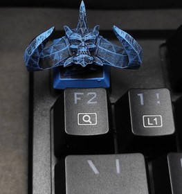 تصویر دکمه کیبورد مکانیکال کیکپ مدل غول یخی ice giant mechanical keycap