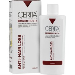 تصویر شامپو ضد ریزش و تقویت کننده کافئین سریتا حجم۲۰۰میل 