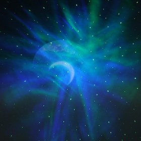 تصویر پروژکتور کهکشانی و اسپیکر مدل فضانورد ا Starry Sky Projector LED Astronaut Light Laser Starry Sky Projector LED Astronaut Light Laser