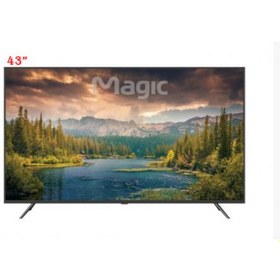 تصویر تلویزیون هوشمند 43 اینچ FHD مجیک مدل MA-43F3KUIR 43 inch FHD magic MA-43F3KUIR smart TV