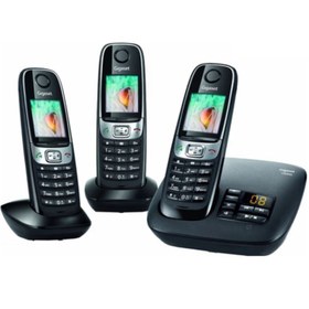 تصویر گوشی تلفن بی سیم گیگاست مدل C620A Trio 