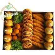 تصویر سینی فینگرفود ترمه – 40 تکه 