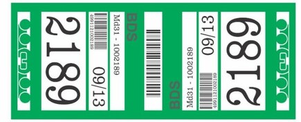 تصویر برچسب مزایده موتور سیکلت ژاپن Bar chasb mozaide