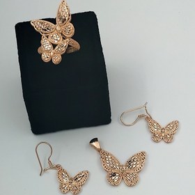 تصویر نیم ست طلا مدل ZH281 