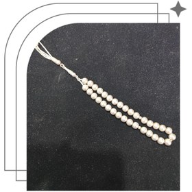 تصویر تسبیح نقره کد 06 