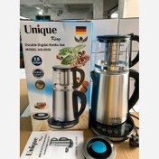 تصویر چایی ساز روهمی تمام لمسی یونیک مدل UQ-2028 