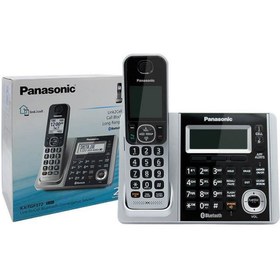 تصویر گوشی تلفن بی سیم پاناسونیک مدل KX-TGF372 ا Panasonic KX-TGF372 Cordless Phone Panasonic KX-TGF372 Cordless Phone
