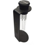 تصویر نیدل پایه دار سوزنی گتر Gater Coffee Distribution Needle (WDT Tool) with Metal Stand – Needle Type