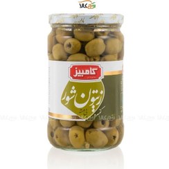 تصویر زیتون شور بدون هسته کامبیز - 700 گرمی 