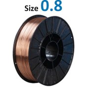 تصویر سیم جوش CO2 قطر ۰.۸ پارس کلاف ۵ کیلوگرم 