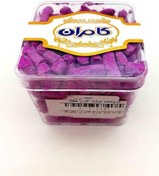 تصویر رنگدانه کپسولی شمع بنفش کد ۷ capsule pigment purple candle code seven