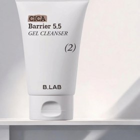 تصویر ژل شوینده سیکا بریر 5.5 بی.لب b-lab مناسب اصل کره B.LAB Cica Barrier 5.5 Gel Cleanser