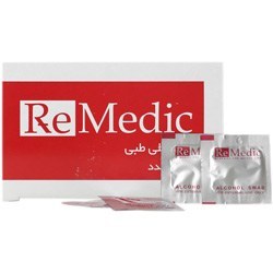 تصویر پد الکلی طبی رمدیک Medical Alcohol Swab ReMedic