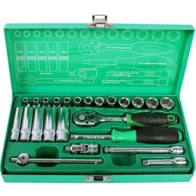 تصویر ست 38 عددی آچار بکس پروسکیت مدل PROSKIT SK-23801M ( اصلی ) Socket & Screwdriver Set