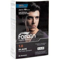 تصویر شامپو رنگ farben مشکی 