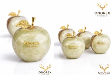 تصویر سیب سنگی مرمر کد محصول Ono201562 - ۶×۶ 