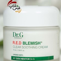 تصویر کرم تسکین دهنده و آبرسان 100ساعته دکتر جی Dr.G Red Blemish Clear Soothing Cream 