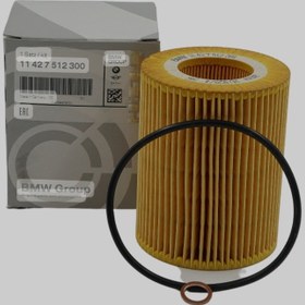 تصویر فیلتر روغن بی ام و ٦ سیلندر وارداتی 520i E60 2005-2008 کد BMW 11-42-7-512-300 