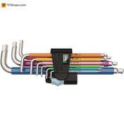 تصویر مجموعه 9 عددی آچار آلن ورا مدل 05022669001 Hex-Plus Multicolour L-key set