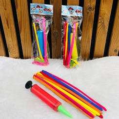 تصویر بادکنک تلمبه دار ۱۰ عددی 