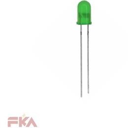 تصویر ال ای دی سبز 3 میلیمتر پایه بلند LED 3MM GREEN 