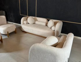 تصویر مبل مینیمال تدی راش 