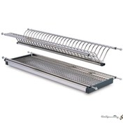 تصویر آبچکان دو طبقه استنلس استیل 9112 برند ملونی 