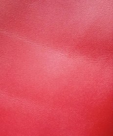 تصویر چرم بزی طبیعی رنگ قرمز (ساده و فلوتر) 
