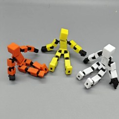 تصویر مینی دامی رنگی MINI dummy اسباب‌بازی دامی 