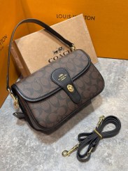 تصویر کیف دوشی زنانه طرح Coach مدل کلاسیک بند بلند | کیف شیک و کاربردی روزمره Coach Style Women's Shoulder Bag Classic Crossbody Handbag