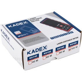 تصویر متر لیزری 100 متری مدل K8100 کادکس KADEX K8100