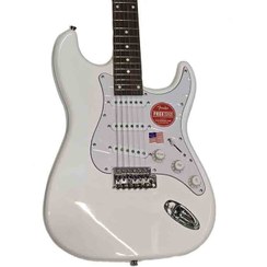 تصویر گیتار الکتریک طرح فندر اسکوایر سفید 