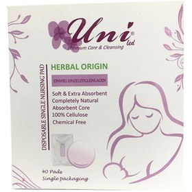 تصویر پد سینه یونی لد بسته 40 عددی 