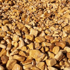 تصویر قیمت و فروش سنگ قلوه رودخانه ای لیمویی 