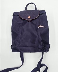 تصویر کوله پشتی چرم لانگ چامپ - بنفش LongChamp backpack