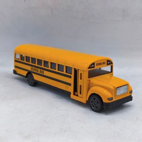 تصویر اتوبوس مدرسه فلزی 
