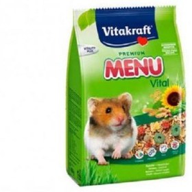 تصویر غذای کامل همستر بدون میوه برند ویتاکرافت ا Vitakraft Premium Menu Vital Vitakraft Premium Menu Vital
