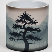 تصویر فنجانِ حرارتی "جنگل مه‌آلود" کد: 2004 