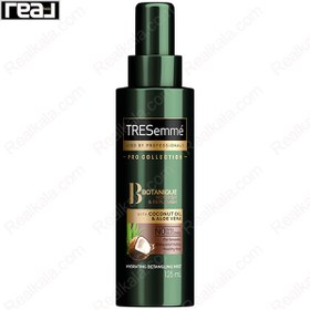 تصویر ترزمه اسپری آبرسان مو مدل نارگیل و آلوئه وراحجم۱۲۵میلی لیتر Coconut and aloe moisturizing hair spray, volume 125 ml