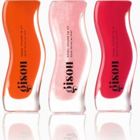 تصویر پک روغن لب گیسو 3 عددی gisou Lip Oil Tinted Trio