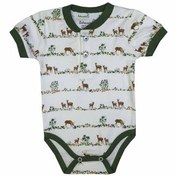 تصویر بادی آستین کوتاه بچگانه طرح گوزن به آوران Behavaran 