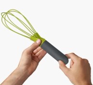 تصویر همزن دستی دو حالته جوزف جوزف مدل تویست Joseph Joseph Twist 2-in-1 Whisk, Green 