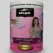 تصویر رنگ اکریلیک سفید الوان ۱کیلویی 