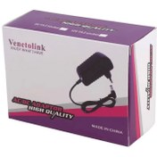 تصویر آداپتور مودم 12V 1A دوسر VENETOLINK 